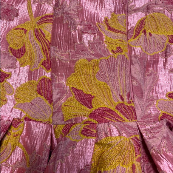 ASOS Pink and Yellow Floral Ruffle Mini Skirt - Picture 5 of 10